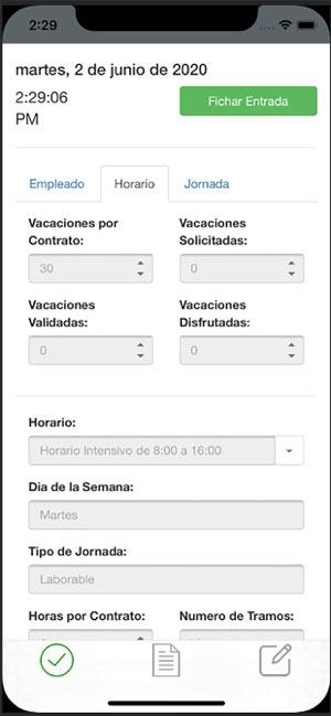 APP Control Horario