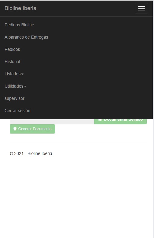 APP para repartidores firma de albaranes