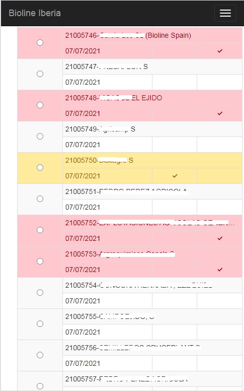 APP para repartidores firma de albaranes