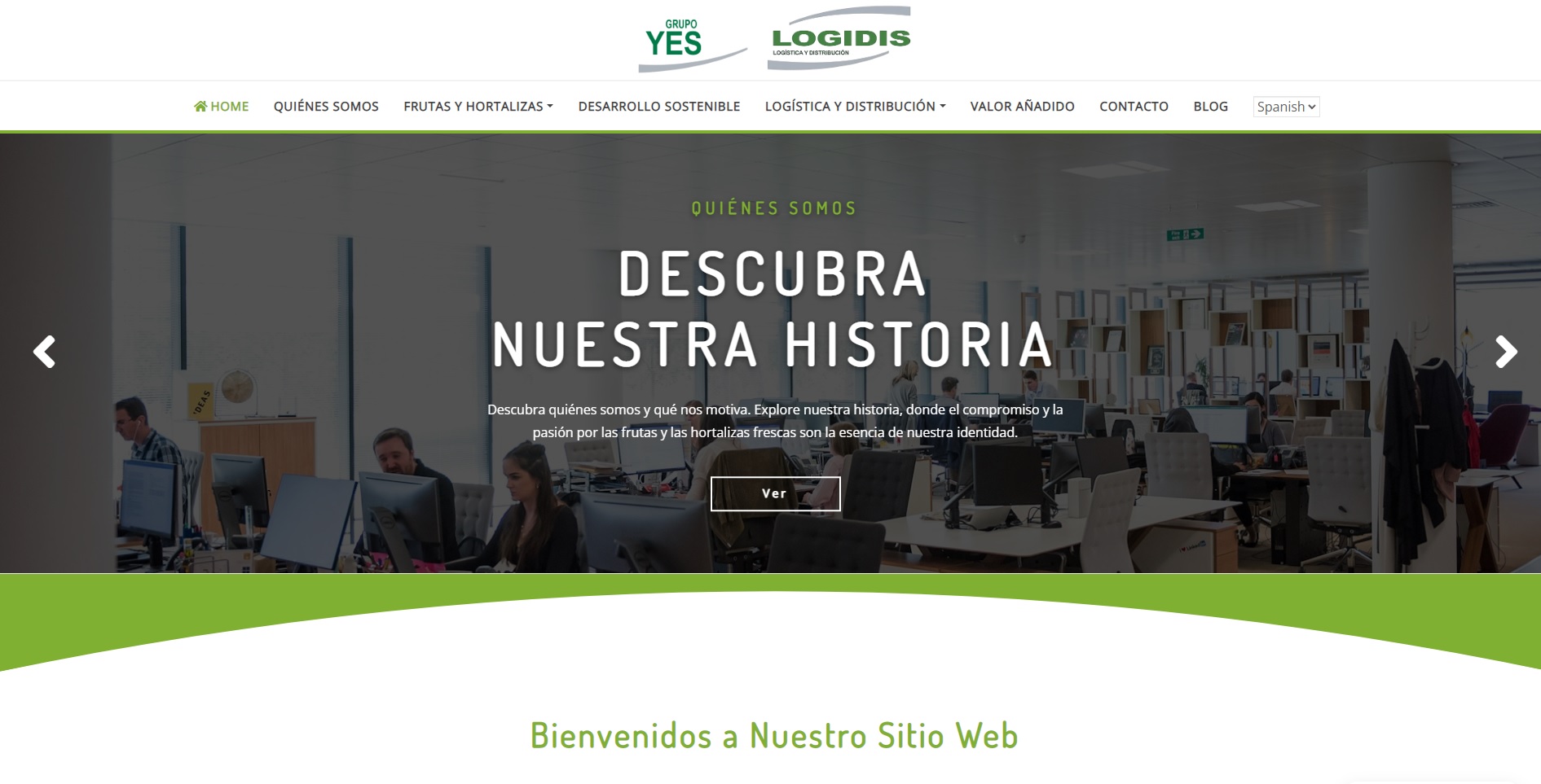 Nuevo sitio web de Grupo YES