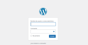 Login WordPress