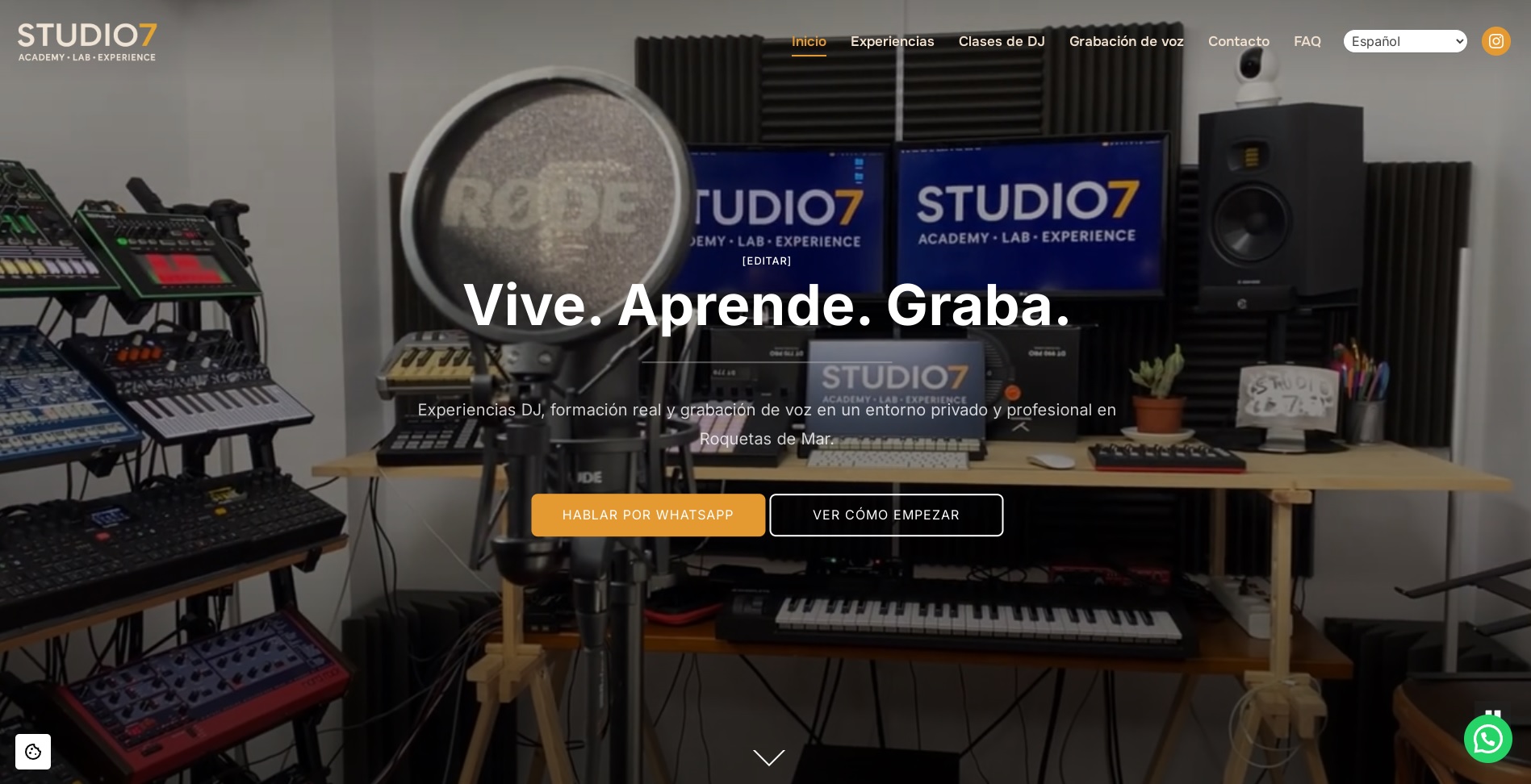 Studio7. Academia de DJ y producción de música electrónica