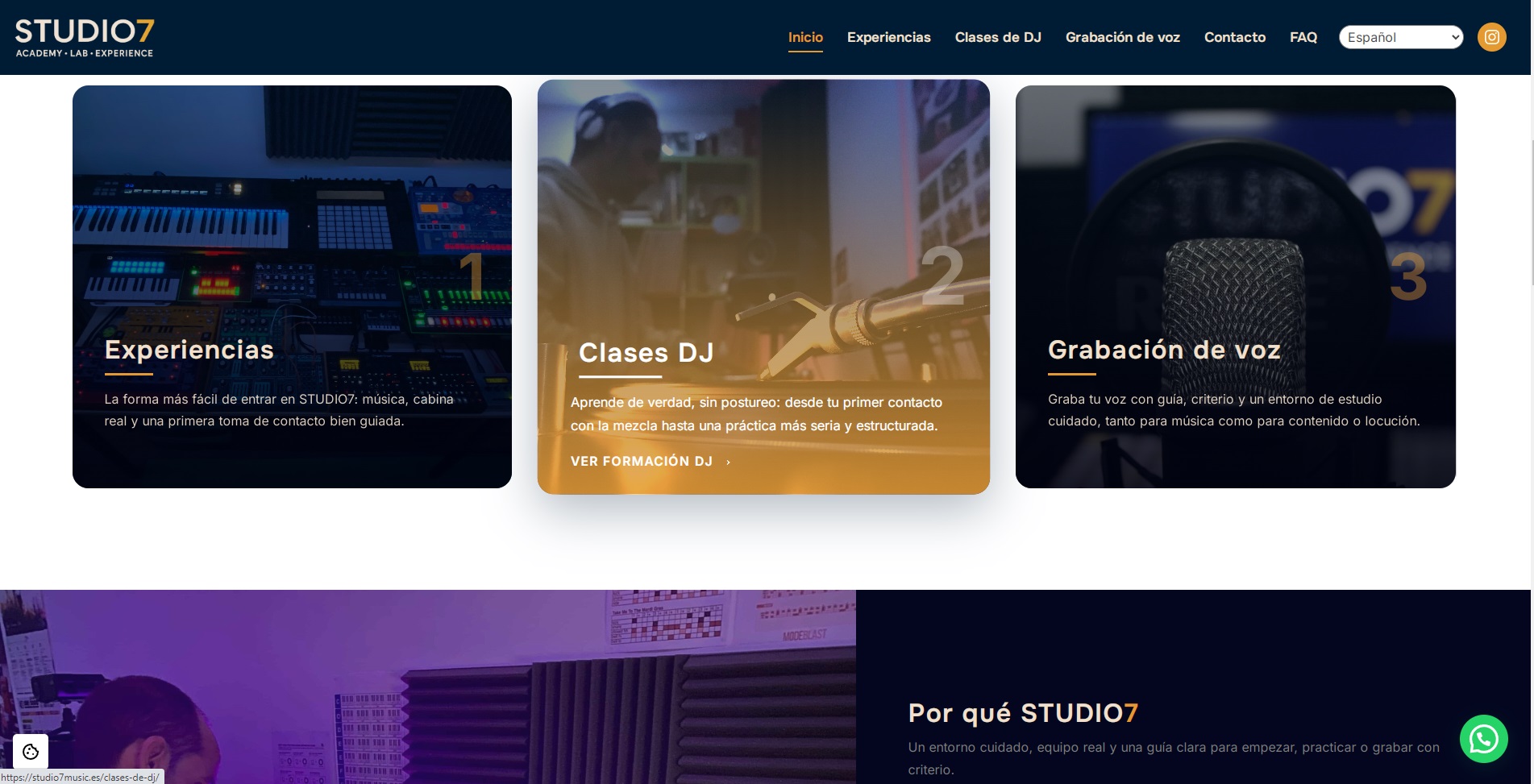 Studio7. Academia de DJ y producción de música electrónica