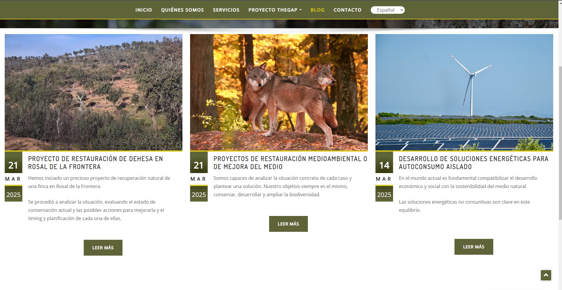 Tierra Salvaje - Gestión del medio natural