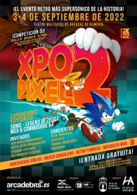 Xpo Pixel 2022. Huércal de Almería 3 y 4 de septiembre